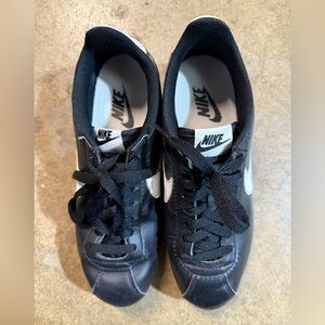 Nike Cortez Black and White Sneakers